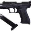 Militia Model 211 Semi-Auto 9mm Blank Non-Gun Prop Pistol Cocked